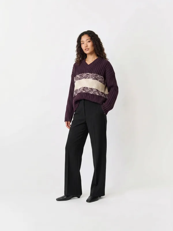 Commercial, knit, front