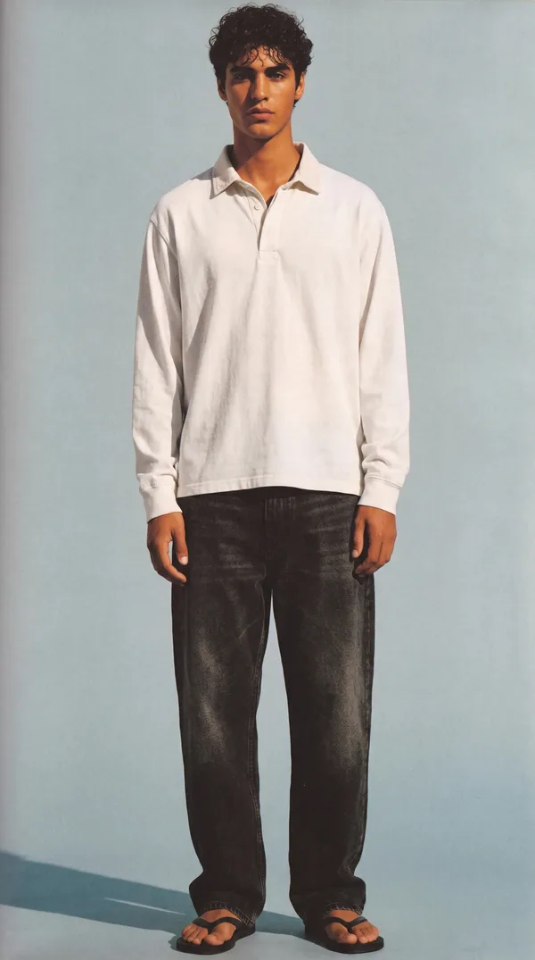 Resort, burgundy hoodie, grey sweatpants