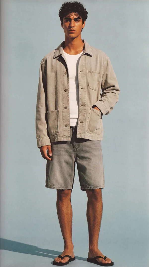 Resort, hooded sweat, profile