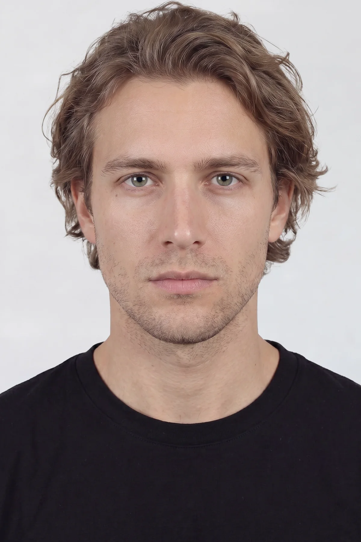 AI fashion model, denim streetwear